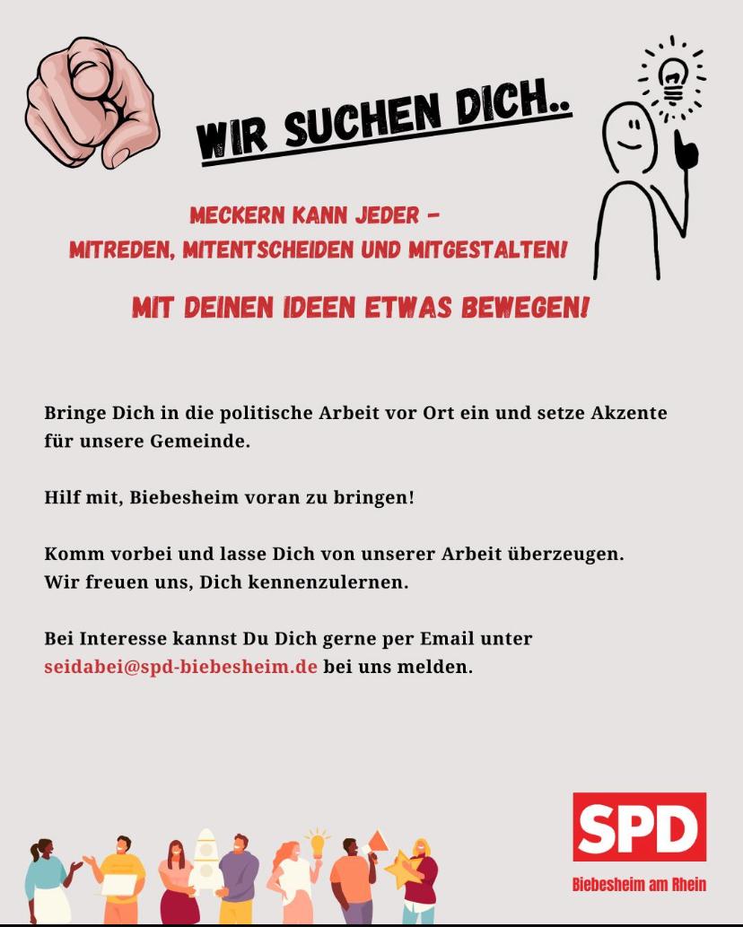 Mach mit in unserem Ortsverein!